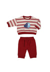 Mayoral Baby Boy 4 Piece Tracksuit Set, Maroon