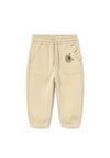 Mayoral Baby Boy Teddy Sweatpants, Cream