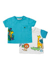 Mayoral Baby Boy Set of 2 Short Sleeve Tees, Multi