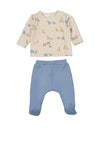 Mayoral Baby Boy Animal 2 Piece Set, Blue