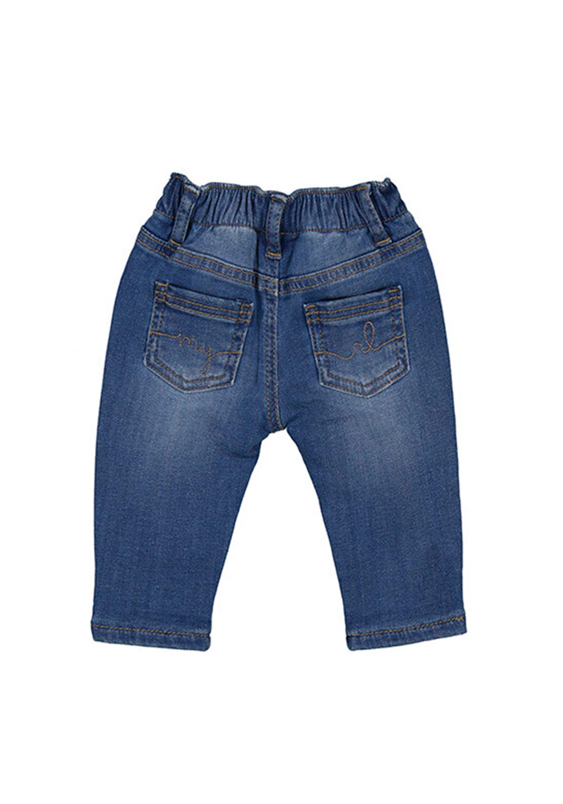 Mayoral Baby Boy Basic Denim Jean, Blue