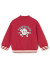 Mayoral Baby Boy Long Sleeve Bomber Jacket, Red