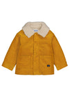 Mayoral Baby Boy Long Sleeve Corduroy Coat, Yellow