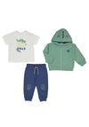 Mayoral Baby Boy 3 Piece Crocodile Tracksuit, Green
