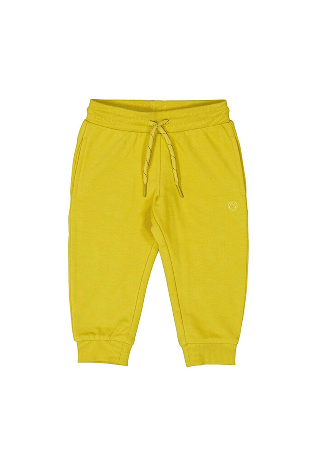 Mayoral Baby Boy Cuffed Jogger, Yellow