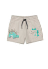 Mayoral Baby Boy Dino Shorts, Beige
