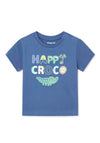 Mayoral Baby Boy Crocodile Short Sleeve Tee, Blue
