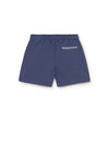 Mayoral Baby Boy Hippo Detail Short, Navy