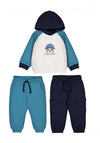 Mayoral Baby Boy Hoodie 3 Piece Tracksuit, Blue