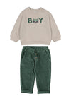 Mayoral Baby Boy Jeep 2 Piece Set, Green