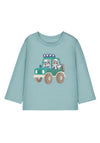 Mayoral Baby Boy Jeep Long Sleeve Top, Green