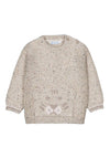 Mayoral Baby Boy Long Sleeve Tiger Knit Jumper, Beige