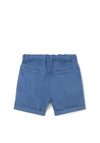 Mayoral Baby Boy Relaxed Linen Short, Navy