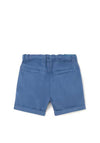 Mayoral Baby Boy Relaxed Linen Short, Navy