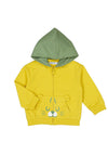 Mayoral Baby Boy Long Sleeve Contrast Hoodie, Yellow