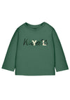 Mayoral Baby Boy Long Sleeve Top, Green