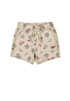 Mayoral Baby Boy Print Bermuda Short, Beige