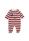 Mayoral Baby Boy Set Of 2 Velour Sleepsuits, Maroon