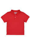 Mayoral Baby Boy Short Sleeve Polo, Red