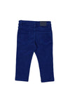 Mayoral Baby Boy Slim Fit Cord Trousers, Blue