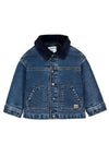 Mayoral Baby Boy Long Sleeve Soft Denim Jacket, Blue