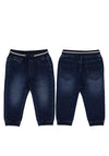 Mayoral Baby Boy Soft Denim Jean, Dark Blue
