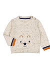 Mayoral Baby Boy Speckle Knit Jumper, Cream