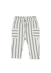 Mayoral Baby Boy Stripe Trouser, Cream