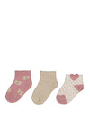Mayoral Baby Girl 3 Pairs of Socks, Pink