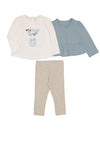 Mayoral Baby Girl 3 Piece Floral Set, Bluebell