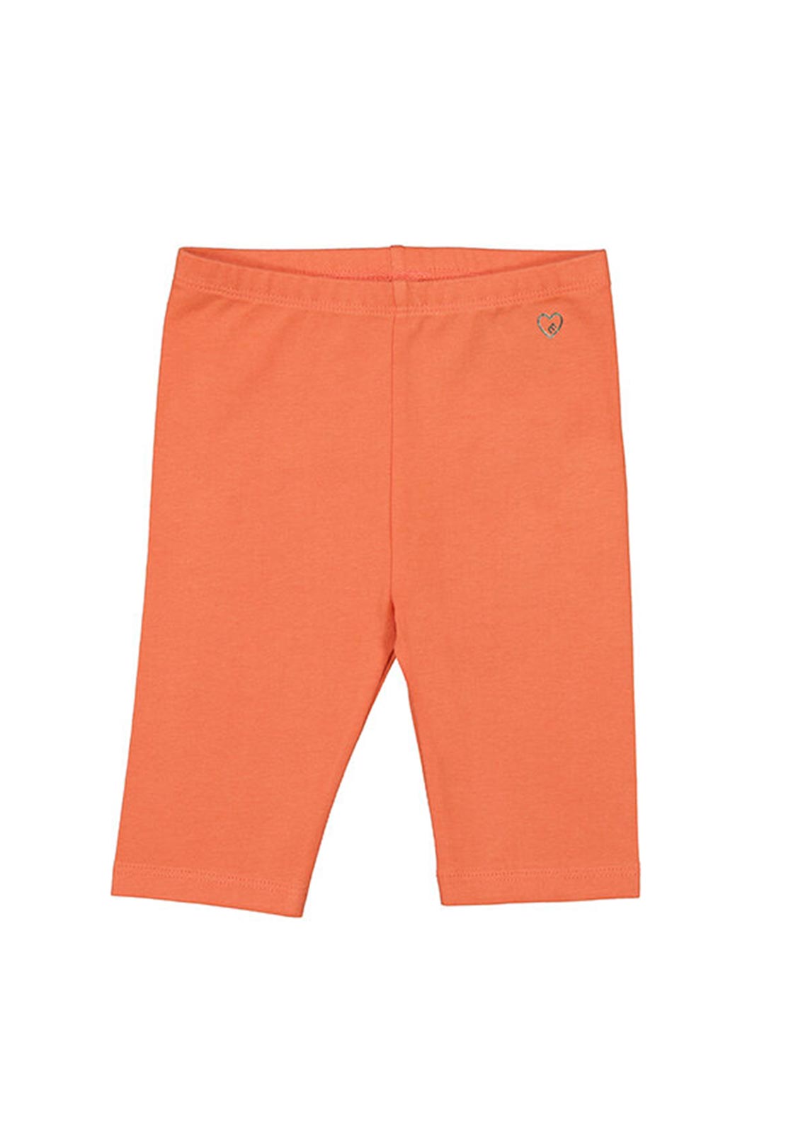 Mayoral Baby Girl Basic Capri Legging, Orange