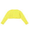 Mayoral Baby Girl Long Sleeve Bolero Knit Cardigan, Yellow