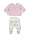 Mayoral Baby Girl Bunny Top and Pant Set, Pink