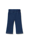 Mayoral Baby Girl Flared Denim Legging, Blue