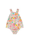 Mayoral Baby Girl Fruit Dress Set, White Multi