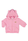 Mayoral Baby Girl Long Sleeve Hooded Jacket, Pink