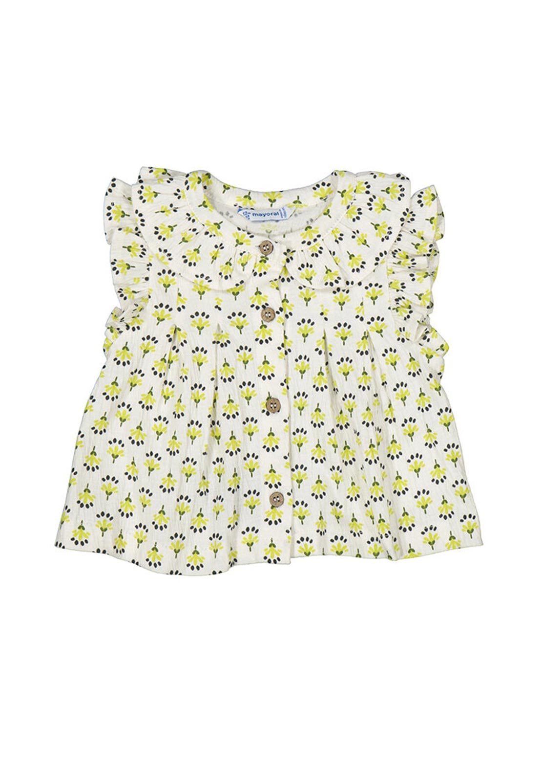 Mayoral Baby Girl Sleeveless Blouse, Green