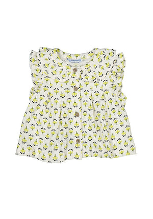Mayoral Baby Girl Sleeveless Blouse, Green