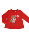 Mayoral Baby Long Sleeve Top, Paprika