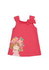 Mayoral Baby Girl Bow Strap Dress, Pink