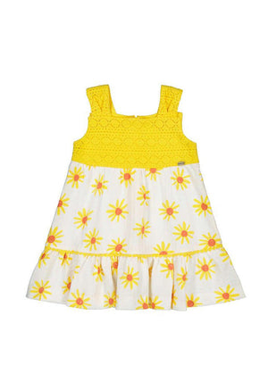 Mayoral Baby Girl Sunshine Strap Dress, Yellow
