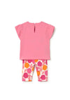 Mayoral Baby Girl Tee and Capri Legging Set, Pink