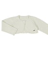 Mayoral Baby Girl Long Sleeve Knit Cardigan, Cream