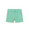 Mayoral Baby Boy Bermuda Chino Short, Green