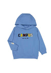 Mayoral Boy Campus Long Sleeve Hoodie, Sky Blue