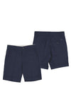 Mayoral Boy Linen Mix Dress Short, Navy
