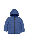 Mayoral Boy Padded Coat With Hood, Blue