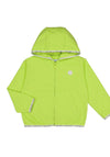 Mayoral Boy Long Sleeve Zip Hoodie, Green