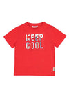 Mayoral Boy Keep Cool Short Sleeve Tee, Red