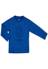 Mayoral Boy Endless Potential Long Sleeve Top, Klein Blue
